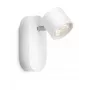 Plafond-/wandspot Philips myLiving Star 6,5 W LED, 1-lichts, 2700 K, IP20, wit