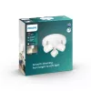 Plafond-/wandlamp Philips dimbare LED Star 3x 16,5 W, 2700 K, 1500 lm, IP20, wit