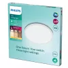 Plafondlamp Philips Functional Super slank 18 W LED, rond, wit, niet-vervangbare lichtbron, 220–240 V