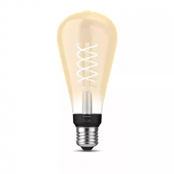Slimme lamp Philips 1-pack ST72 E27 filament Edison Bluetooth Zigbee