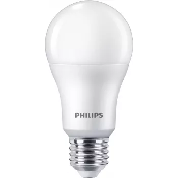 Philips lamp 100W A65 E27 x3, 13 W, 100 W, E27, 1521 lm, 15000 h, warmwit