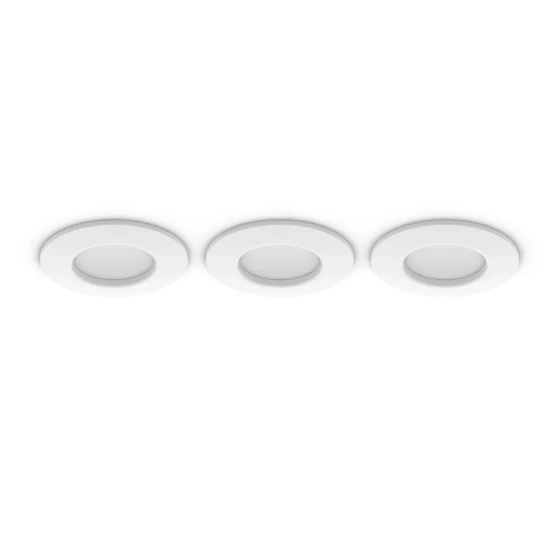 Inbouwspot Philips 929003712102, rond LED, 1× LED 1000 lm, IP44, dimbaar, wit