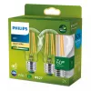 Philips filamentlamp helder 60W A60 E27 x2, 4 W, 60 W, E27, 840 lm, 50000 h, warmwit