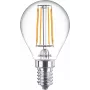 Philips filamentlamp kaars helder 40W P45 E14 x6, 4,3 W, 40 W, E14, 470 lm, 15000 h