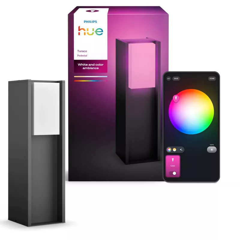 Philips Hue White and colour ambience Turaco Outdoor sokkel