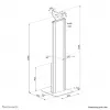 Tablet-vloerstandaard Neomounts FL15-628BL1 — universeel, afsluitbaar, max. belasting 3 kg, zwart