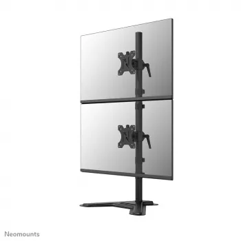 Neomounts dual-monitorstandaard DS45-600BL2V voor 2 displays 10–32 inch, VESA 75x75–100x100, max. belasting 9 kg, vrijstaand, zwart