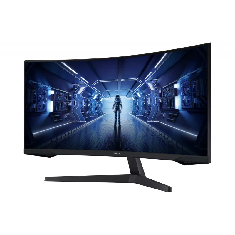 Samsung G55T computermonitor 86,4 cm (34 inch) 3440 x 1440 pixels UltraWide Quad HD LED zwart