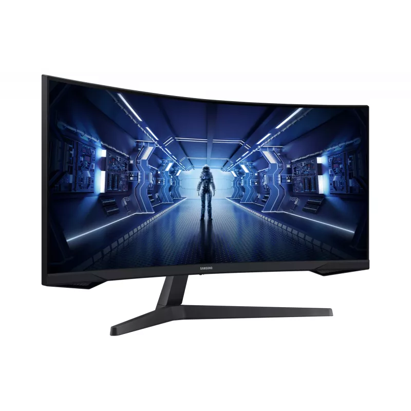 Samsung G55T computermonitor 86,4 cm (34 inch) 3440 x 1440 pixels UltraWide Quad HD LED zwart
