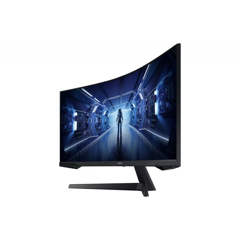 Samsung G55T computermonitor 86,4 cm (34 inch) 3440 x 1440 pixels UltraWide Quad HD LED zwart