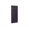 Cover Samsung Galaxy S24 Ultra siliconen hoes donkerviolet