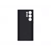 Cover Samsung Galaxy S24 Ultra siliconen hoes donkerviolet