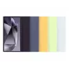 Cover Samsung Galaxy S24 Ultra siliconen hoes donkerviolet