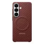 Samsung M1 Carbon Magnet Coralred telefoonhoesje 16 cm (6.3 inch) cover rood
