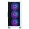 Zalman M4 WHITE computerbehuizing mini tower zwart, wit