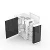 Zalman M4 WHITE computerbehuizing mini tower zwart, wit