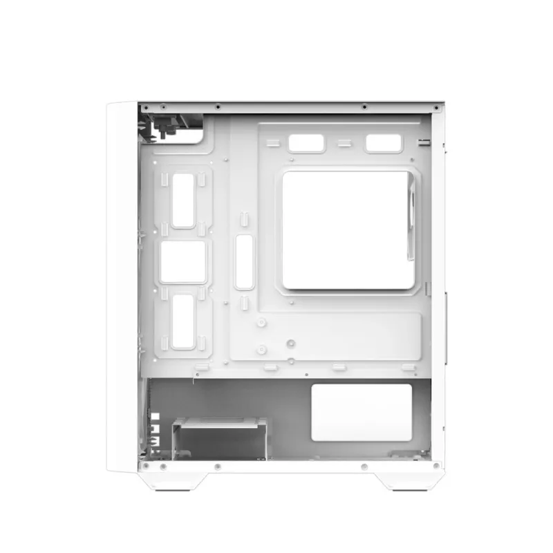 Zalman M4 WHITE computerbehuizing mini tower zwart, wit
