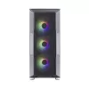 Zalman I3 Neo ATX mid tower pc-behuizing mesh-front voor efficiënte koeling 3 voorgeïnstalleerde ventilatoren midi tower zwart