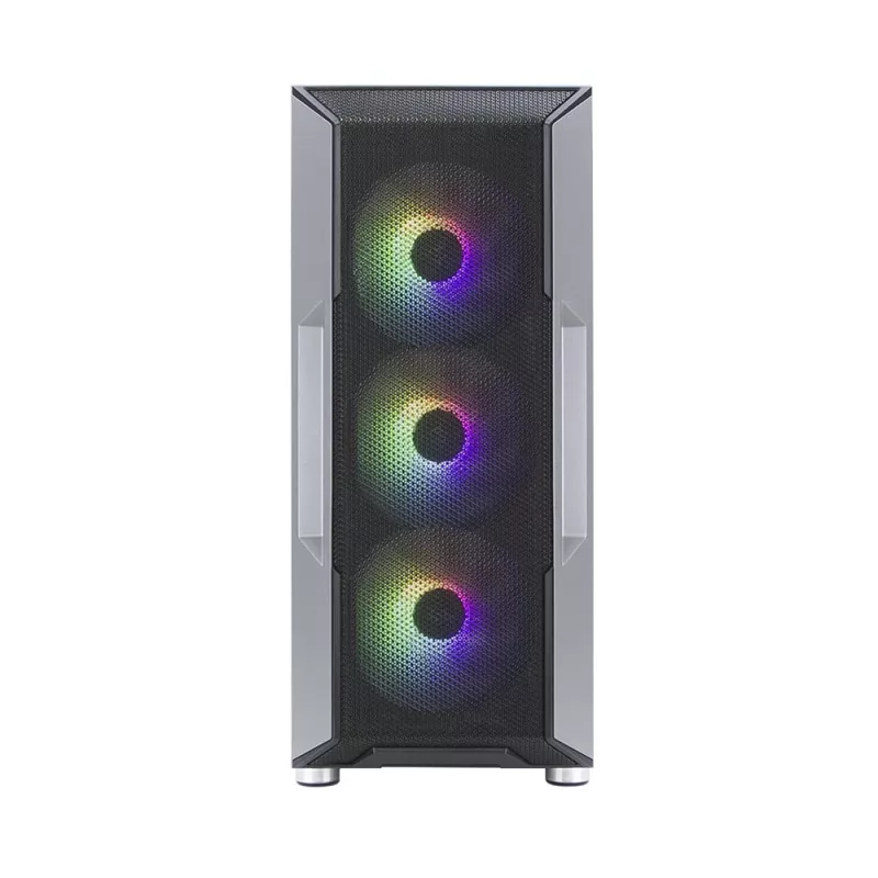Zalman I3 Neo ATX mid tower pc-behuizing mesh-front voor efficiënte koeling 3 voorgeïnstalleerde ventilatoren midi tower zwart