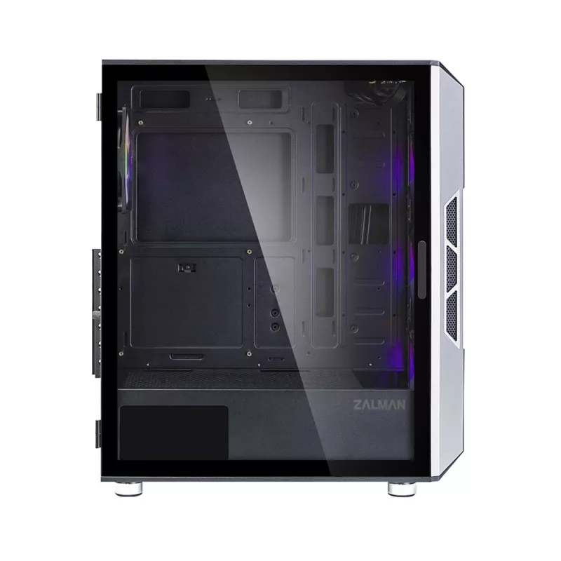 Zalman I3 Neo ATX mid tower pc-behuizing mesh-front voor efficiënte koeling 3 voorgeïnstalleerde ventilatoren midi tower zwart