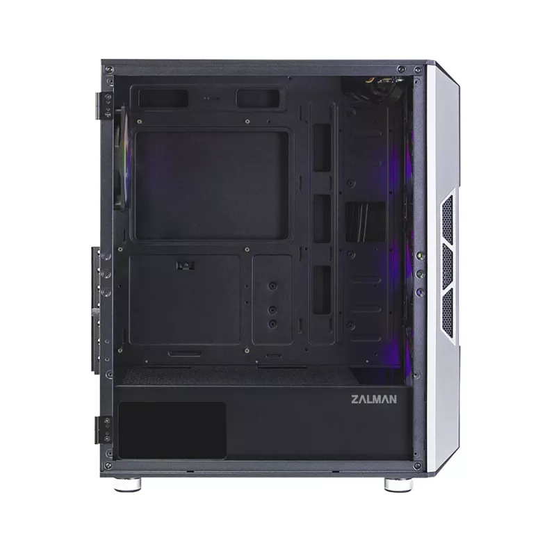 Zalman I3 Neo ATX mid tower pc-behuizing mesh-front voor efficiënte koeling 3 voorgeïnstalleerde ventilatoren midi tower zwart