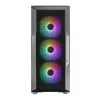 Zalman I3 Neo ATX mid tower pc-behuizing mesh-front voor efficiënte koeling 3 voorgeïnstalleerde ventilatoren midi tower zwart