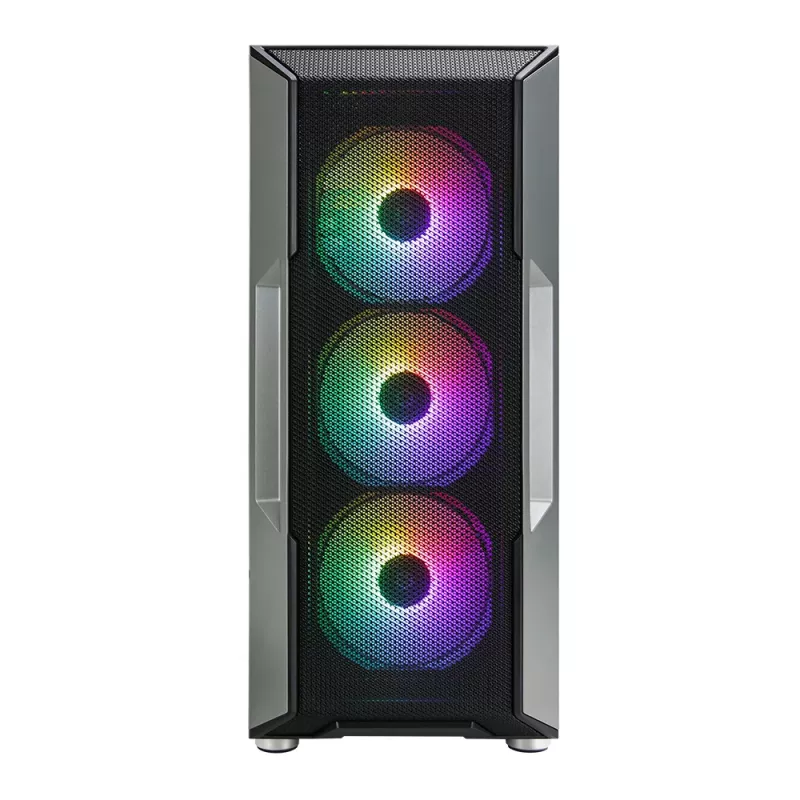 Zalman I3 Neo ATX mid tower pc-behuizing mesh-front voor efficiënte koeling 3 voorgeïnstalleerde ventilatoren midi tower zwart