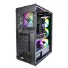 Zalman I3 Neo ATX mid tower pc-behuizing mesh-front voor efficiënte koeling 3 voorgeïnstalleerde ventilatoren midi tower zwart