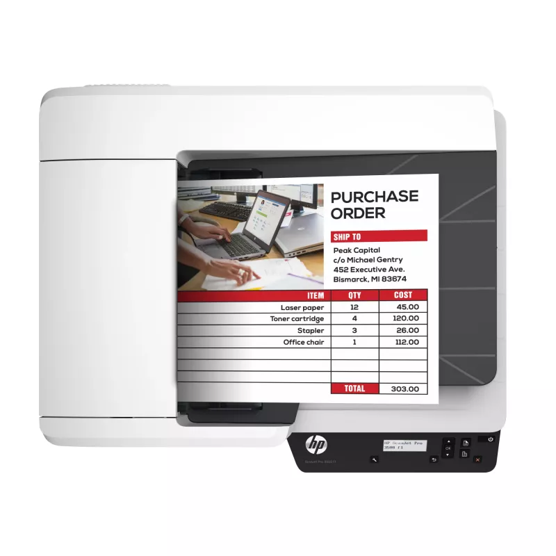 HP Scanjet Pro 3500 f1 Flatbed- & ADF-scanner 1200 x 1200 DPI A4 Grijs