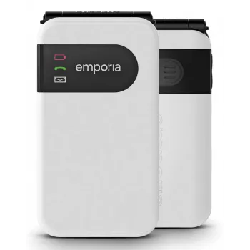 Emporia SIMPLICITYglam.4G 7,11 cm (2,8 inch) 106 g Wit Seniorenmobiel