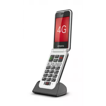 Emporia SIMPLICITYglam.4G 7,11 cm (2,8 inch) 106 g Zwart Seniorenmobiel