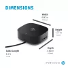 HP USB-C Dock G5 Bekabeld USB 3.2 Gen 1 Type-C Zwart 100W