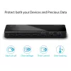 TP-Link UH700 Interface-hub USB 3.2 Gen 1 (3.1 Gen 1) Micro-B 5000 Mbit/s Zwart