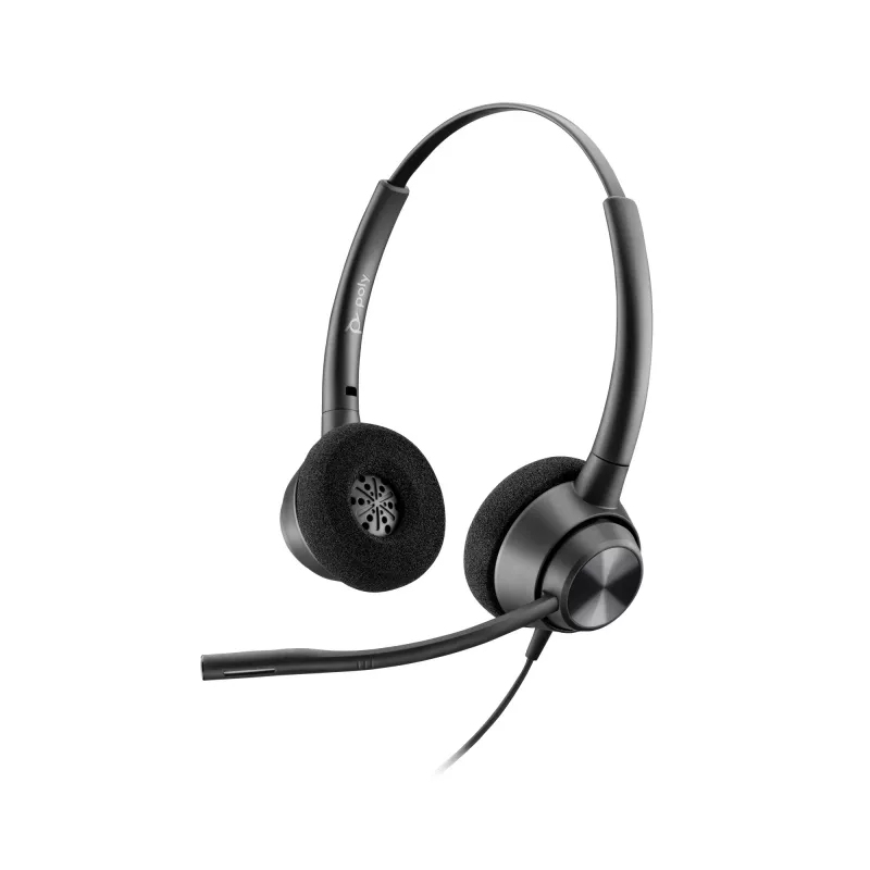 HP Poly EncorePro 320 stereo USB-A headset TAA, 105 g, zwart