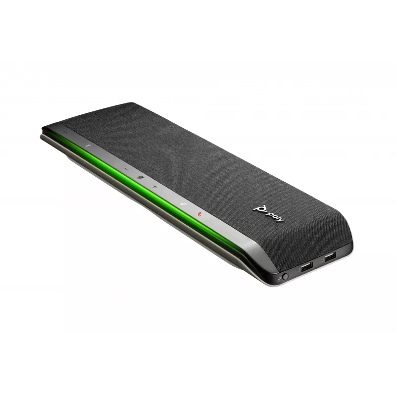 HP Poly Sync 60 speakerphone, zilver, Windows 10, Windows 11, MacOS, RoHS, Federal Communications Commission (FCC), CE, 37 mm, 116 mm
