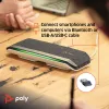 HP Poly Sync 40+ Microsoft Teams gecertificeerd USB-A USB-C speakerphone +BT700 USB-A adapter