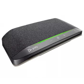 HP Poly Sync 10 USB-A USB-C speakerphone, zilver, Windows 10, Windows 11, MacOS, RoHS, Federal Communications Commission (FCC), CE, 182 mm, 89 mm