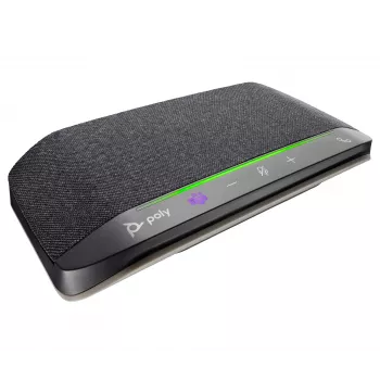 HP Poly Sync 10 Microsoft Teams gecertificeerde speakerphone, zilver, Windows 10, Windows 11, MacOS, RoHS, Federal Communications Commission (FCC), CE, 182 mm, 89 mm