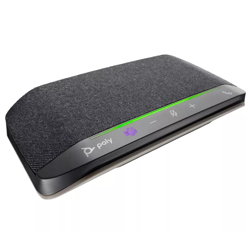 HP Poly Sync 10 Microsoft Teams gecertificeerde speakerphone, zilver, Windows 10, Windows 11, MacOS, RoHS, Federal Communications Commission (FCC), CE, 182 mm, 89 mm
