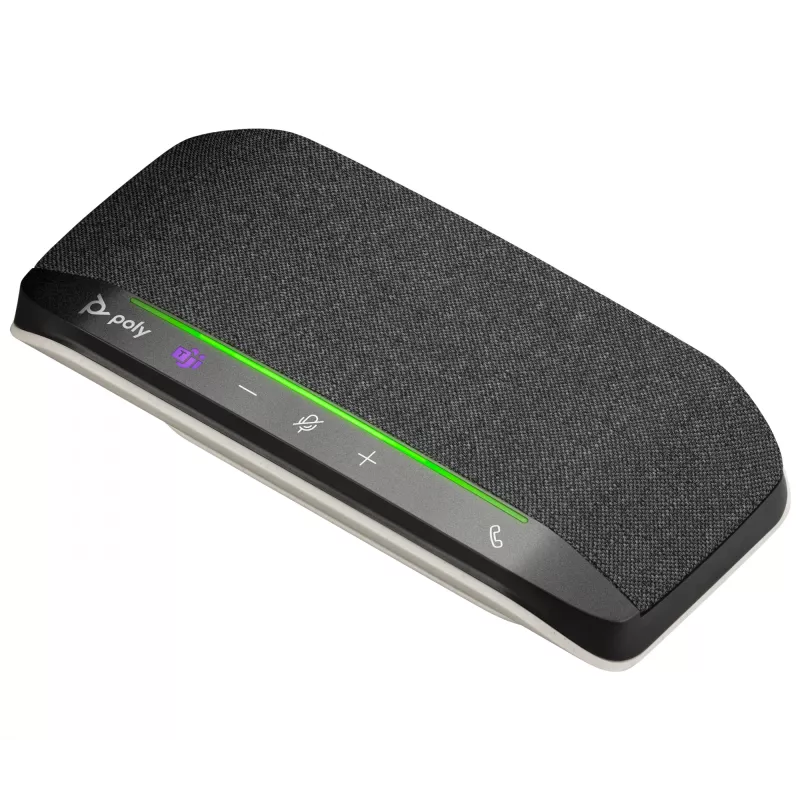 HP Poly Sync 10 Microsoft Teams gecertificeerde speakerphone, zilver, Windows 10, Windows 11, MacOS, RoHS, Federal Communications Commission (FCC), CE, 182 mm, 89 mm