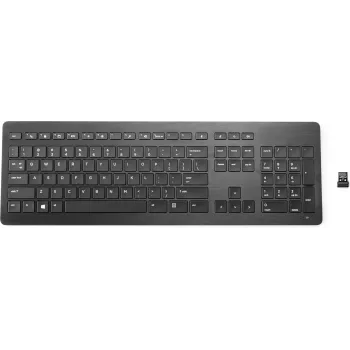 HP draadloos premium toetsenbord full-size zwart RF draadloos membraan