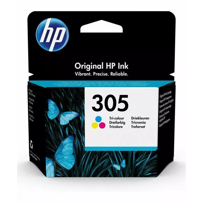 HP 305 1 st. Originele standaardinkt cyan, magenta, geel
