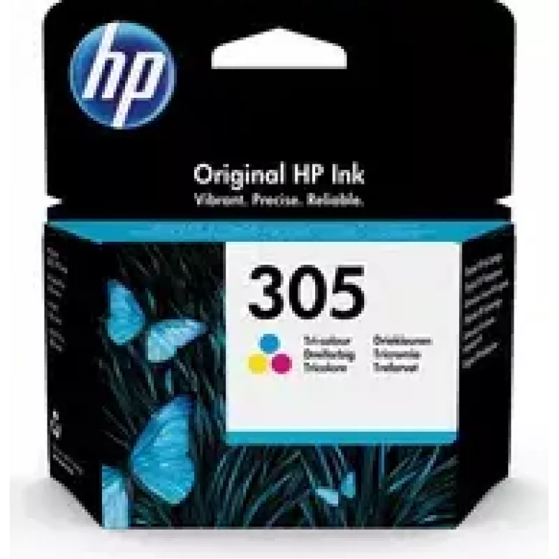 HP 305 1 st. Originele standaardinkt cyan, magenta, geel