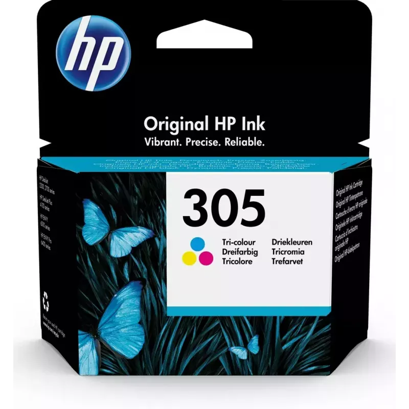 HP 305 1 st. Originele standaardinkt cyan, magenta, geel