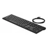 HP Wired Desktop 320K toetsenbord full-size USB zwart 1,8 m kabel