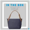 Toploader-tas HP Renew 14 navy tote
