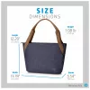 Toploader-tas HP Renew 14 navy tote