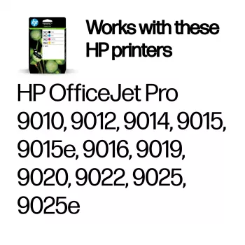 HP 963 4-pack zwart/cyaan/magenta/geel originele inktcartridges