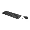 HP 235 draadloze muis- en toetsenbordcombo full-size draadloos zwart