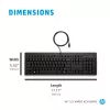 HP 125 bedrade toetsenbord